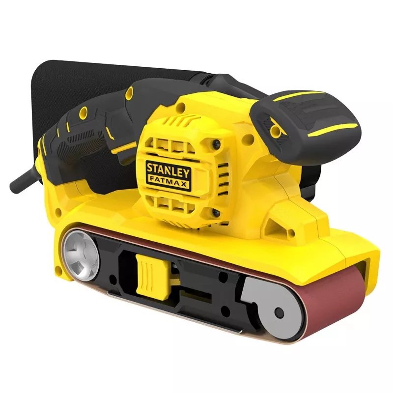 Stanley FMEW204K przenośna szlifierka taśmowa 380 obr./min, czarno-żółta
