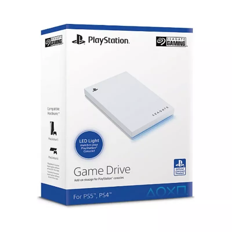 Zewnętrzny dysk SSD SEAGATE Game Drive STMH2000200 2 TB USB 3.2 biały