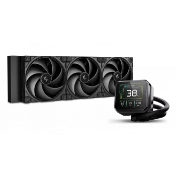 Chłodzenie cieczą All-in-One dla procesora DeepCool SPARTACUS 360, radiator 360 mm, 3 wentylatory 120 mm