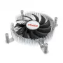 Hybrydowe chłodzenie Akasa Intel LGA1700 7,5 cm Aluminium Czarny