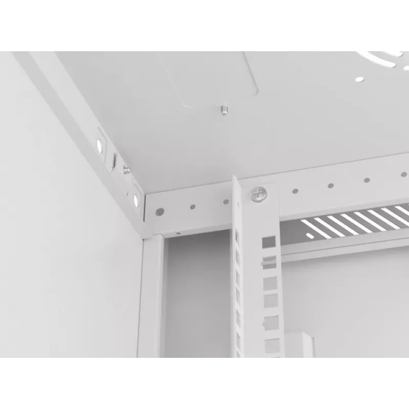Szafa rack Lanberg WF01-6422-10S 22U do montażu na ścianie szara