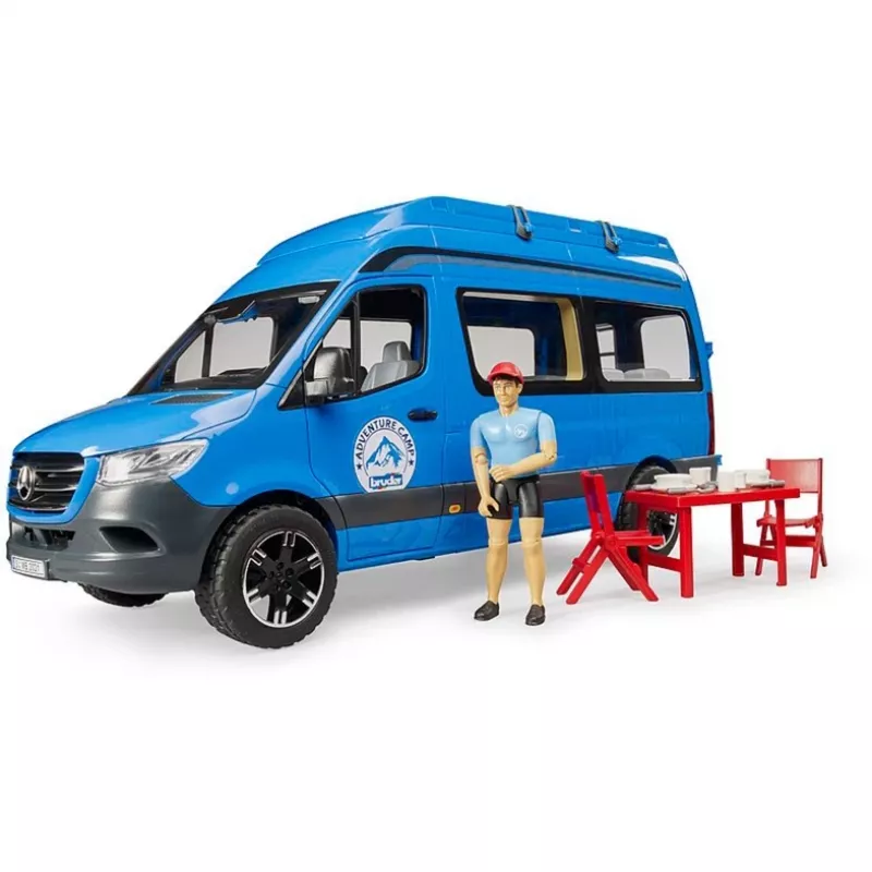 BRUDER Camper MB Sprinter 02684 z kierowcą – model pojazdu w skali