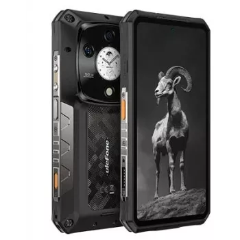 Pancerny smartfon UleFone Armor 28 Pro — Czarny, 6 GB RAM, 128 GB pamięci