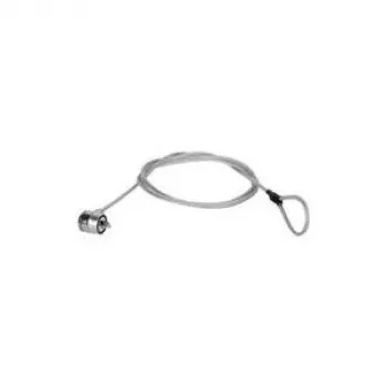 Manhattan Laptop Lock (Kensington) z dwoma kluczami, Kompatybilny z zamkami standardu Kensington, Kabel 1,5 m, Ochrona przed kradzieżą, Wytrzymały stalowy kabel - metal z przezroczystą powłoką PVC, Do notebooków, Dożywotnia gwarancja