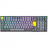 Celeris 1800, klawiatura gamingowa szara, układ DE, ENDORFY żółty by Gateron