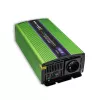 Przetwornica samochodowa Qoltec Monolith 600 W zielony 12 V