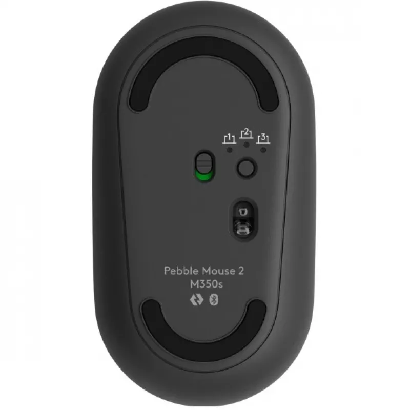 Logitech Pebble 2 Combo Bezprzewodowa Klawiatura i Mysz QWERTZ Niemiecki Grafit