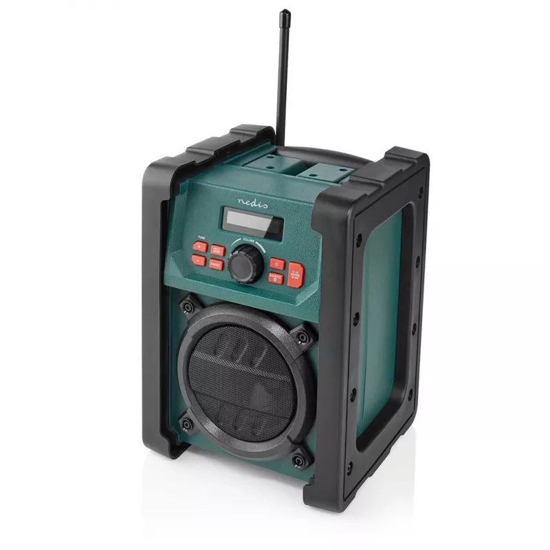 Radio Nedis RDDB3100GN 15W Bluetooth IP65 Czarny/Zielony