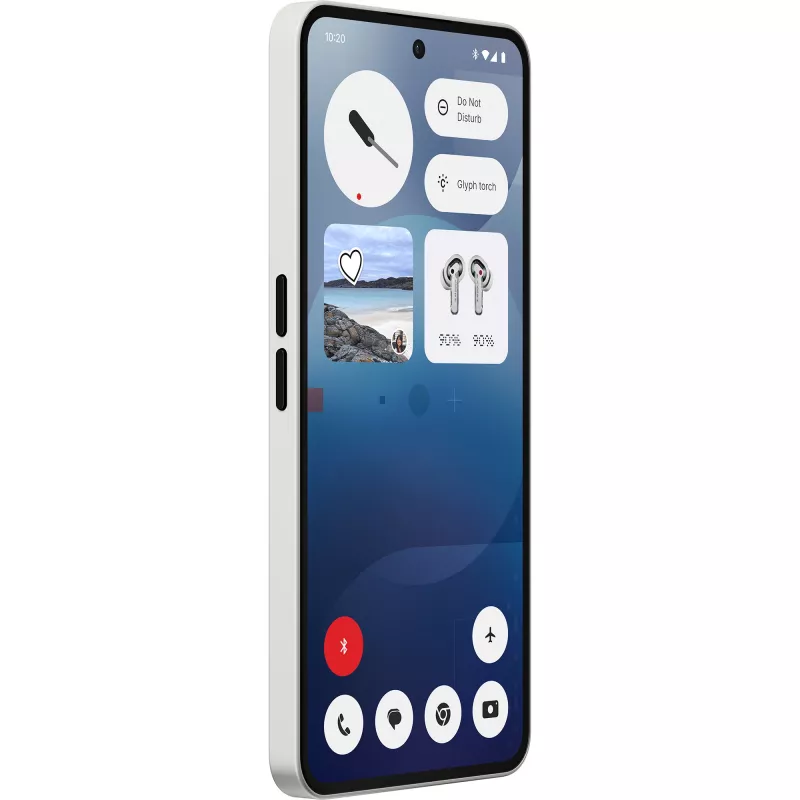 Smartfon Nothing Phone (3a) 6,77 cala 128 GB Biały