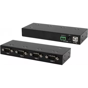 Exsys EX-13074HM - konwerter USB 2.0, USB-B na 4x RS-232, FTDI