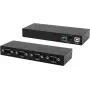 Exsys EX-13074HM - konwerter USB 2.0, USB-B na 4x RS-232, FTDI