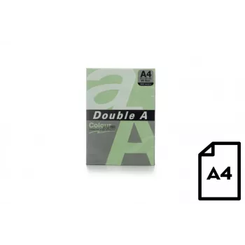 Kolorowy papier Double A, 80g, A4, 500 arkuszy, Emerald