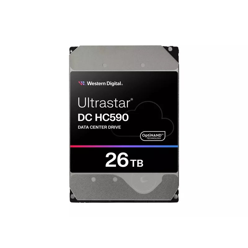 Western Digital DC HC590 wewnętrzny dysk twardy 26 TB 7200 RPM 3.5 SAS