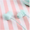 Zestaw słuchawkowy Tellur In-Ear Headset Macaron niebieski TLL162132
