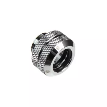 Bitspower Multi-Link adapter, prosty, G1/4 cala AG do twardej rurki 12 mm AD – srebrny błyszczący