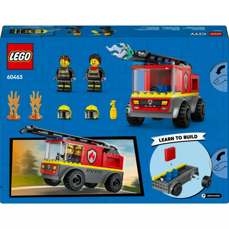 LEGO CITY 60463 Wóz strażacki z drabiną