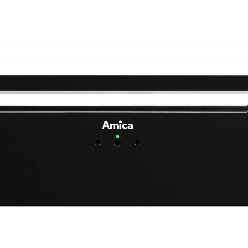 Okap do zabudowy AMICA OMC6751B — wbudowany okap kuchenny, metalowy filtr, 62 dB, klasa energetyczna A