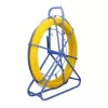 Extralink Rodder 3.8mm 75m | Pręt do przeciągania kabli | Włókno szklane FRP, śr. 3.8 mm, długość 75 m, żółty