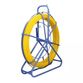 Extralink Rodder 3.8mm 75m | Pręt do przeciągania kabli | Włókno szklane FRP, śr. 3.8 mm, długość 75 m, żółty