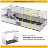 FERPLAST Modular 4 - klatka dla królika i świnki morskiej domowej - 179 x 72 x 56cm