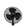 Mesko | Wentylator | MS 7311 | Wentylator stojący | Czarny | Średnica 40 cm | Liczba prędkości 3 | Oscylacja | 45 W