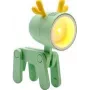 Lampa stołowa LED RealPower 486259 zielona 1 żarówka zasilana bateriami