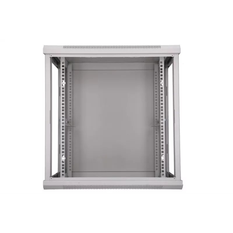 Szafa rack Extralink 12U 600x450 szara do montażu na ścianie