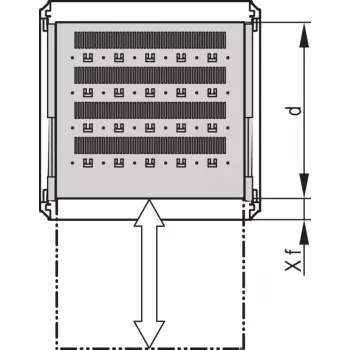 SCHROFF 19FA AUS C 700 VOL 7035 - Akcesorium do szafy rack (22130355)