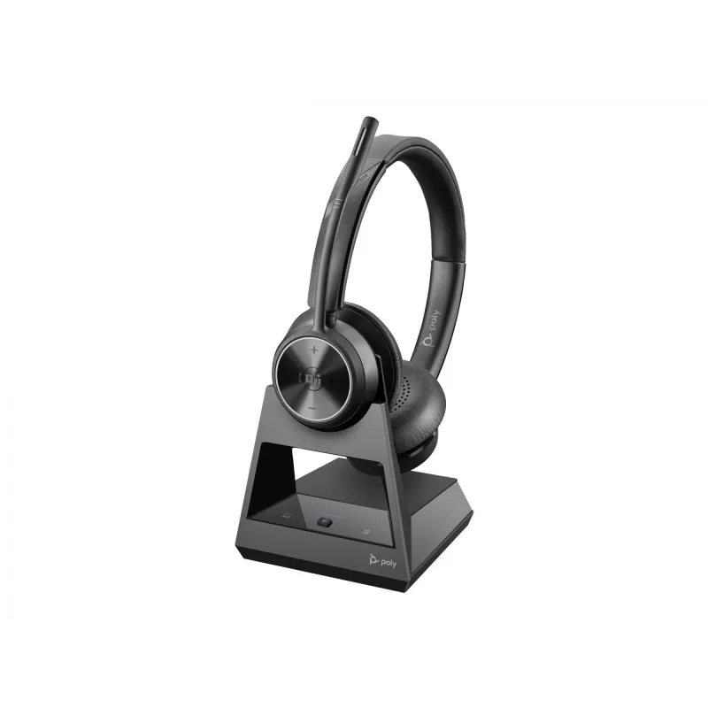 Poly Savi 7320 Stereo Microsoft Teams Certified DECT 1880-1900 MHz Top EMEA - INTL English Loc Euro plug