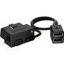 Kabel zasilający czarny USB A Garmin 010-12530-23