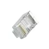 Wtyk złącza CAT.6 RJ45 100 szt., pomarańczowy