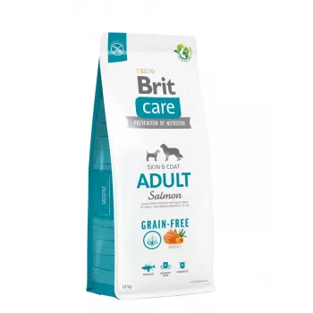 Sucha karma dla psa Brit Care Grain-free Adult Medium X-Small 12 kg — Łosoś, 26% białka, 15% tłuszczu