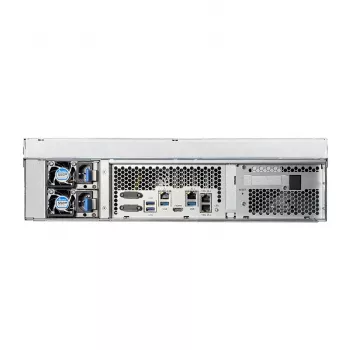 NAS Asustor Lockerstor 16R Pro AS7216RDX, 3U rack, 16x (3.5 SATA HDD/ 2.5 SSD), AMD Ryzen 7 Pro 7745 8C 3.8GHz (do 5.3GHz), 16GB ECC DDR5 4800 (maks. 192GB), 1x gniazdo M.2 NVMe (PC