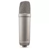 Studyjny mikrofon pojemnościowy RØDE NT1‑A 5th Gen — kardioidalny, XLR/USB, 24/32‑bitowy, do 192 kHz, maks. SPL 142 dB, srebrny