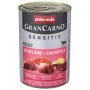 ANIMONDA GranCarno Adult Sensitiv Wołowina z ziemniakami - mokra karma dla psa - 400g