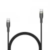 Kabel USB-C na USB-C FIXED FIXDB-CC2-BK — 2 m, 100 W, stałe, nieodłączane złącze