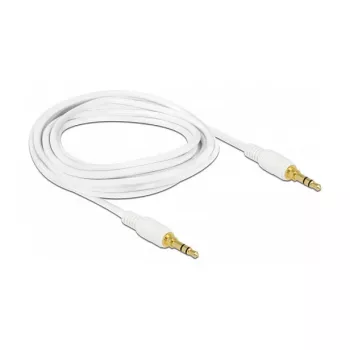 Kabel audio DeLOCK 85550 2m 3.5mm biały