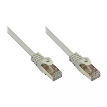 Kabel krosowy sieciowy Good Connections RJ45 SF/UTP CAT5e 10m szary 8550-100