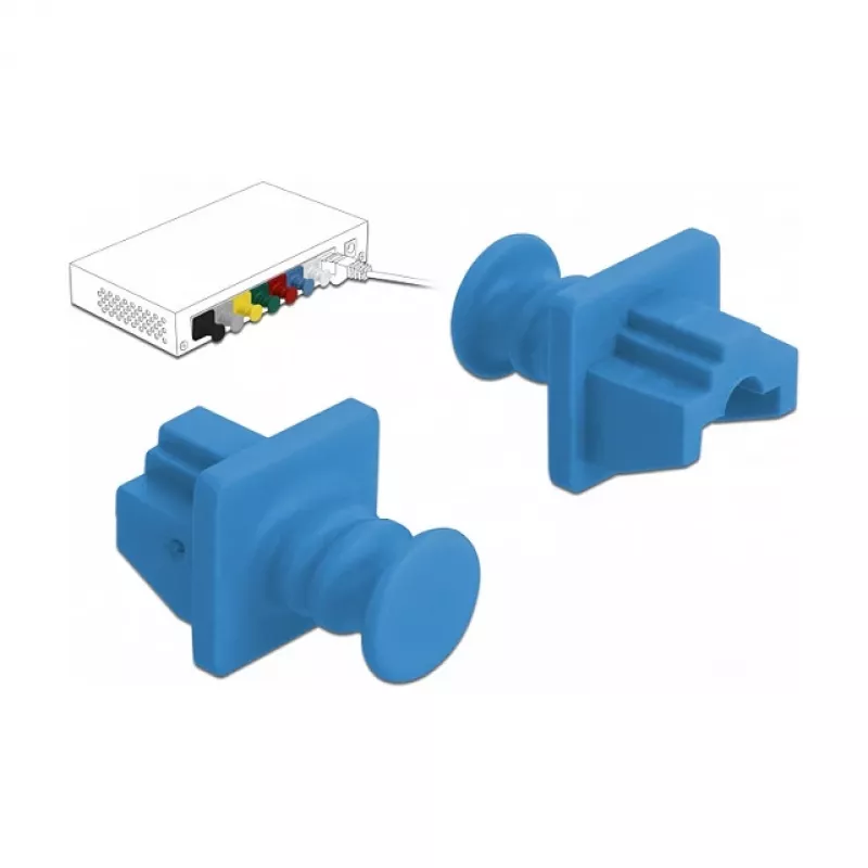 Osłona przeciwpyłowa DeLOCK 86509 RJ-45 10 szt.