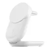 Ładowarka wewnętrzna Belkin UltraCharge 25 W Qi2 3 w 1 magnetyczna UE biała okrągła