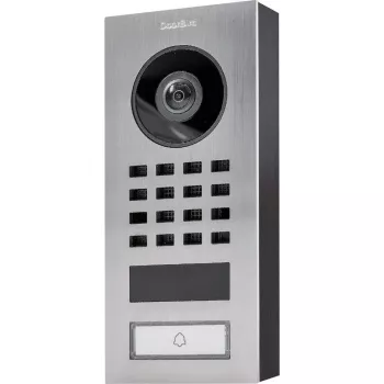 Wideodomofon IP DoorBird D1101V Stal nierdzewna V4A — Interkom IP, wejście do domu jednorodzinnego