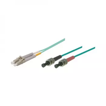 Kabel krosowy LWL Duplex OM3 (wielomodowy, 50/125) LC/ST, LSZH, odwracalna polaryzacja, 3m, Good Connections®