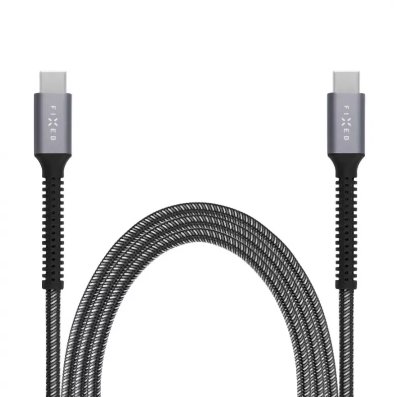 Kabel USB-C do USB-C FIXED FIXDA-CC2-GR — 2 m, 240 W Power Delivery