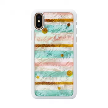Etui na smartfon iKins do iPhone XS / iPhone XS Max — pop mint Czarny