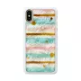 Etui na smartfon iKins do iPhone XS / iPhone XS Max — pop mint Czarny