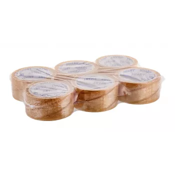 Przezroczysta taśma klejąca na bazie rozpuszczalnika BESTPAK 48 mm x 60 m, przezroczysta rolka do uszczelniania i pakowania