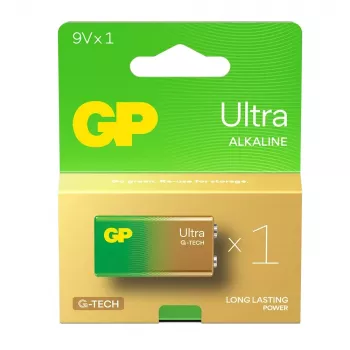 BATERIA ALKALICZNA 6LR61 9V GP ULTRA 1 SZT.