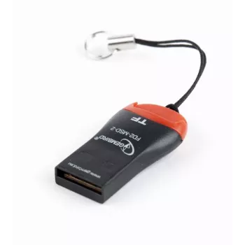 Czytnik kart Gembird FD2-MSD-3 USB 2.0 Czarny Czerwony