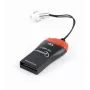 Czytnik kart Gembird FD2-MSD-3 USB 2.0 Czarny Czerwony