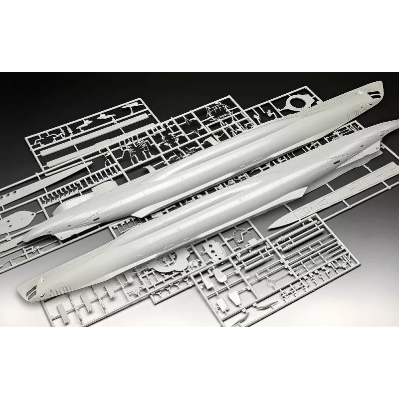 Plastikowy model do sklejania REVELL niemiecki okręt podwodny Typ VII C/41 skala 1/72